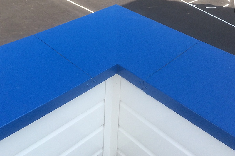 Commercial Roofline and Coping